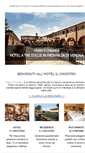 Mobile Screenshot of hotelilchiostro.it